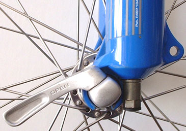 bike with removable front wheel