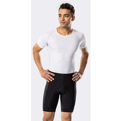 Cycling shorts with lace trim - White - Sz. 42-60 - Zizzifashion