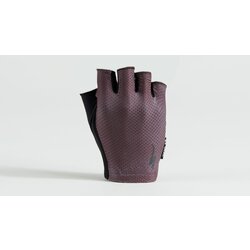 Thick Gel Padded Natural Cotton Crochet / Leather Biking Glove