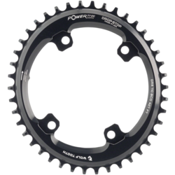 Wolf Tooth Elliptical 110 BCD Asymmetric 4-Bolt Chainring for Shimano GRX Cranks