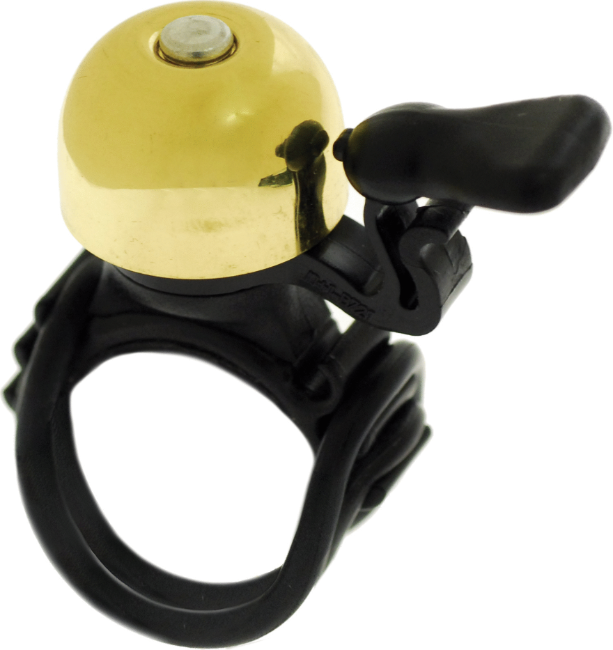 49°N DLX Mini Brass Q/R Bell - Lynn Valley Bikes