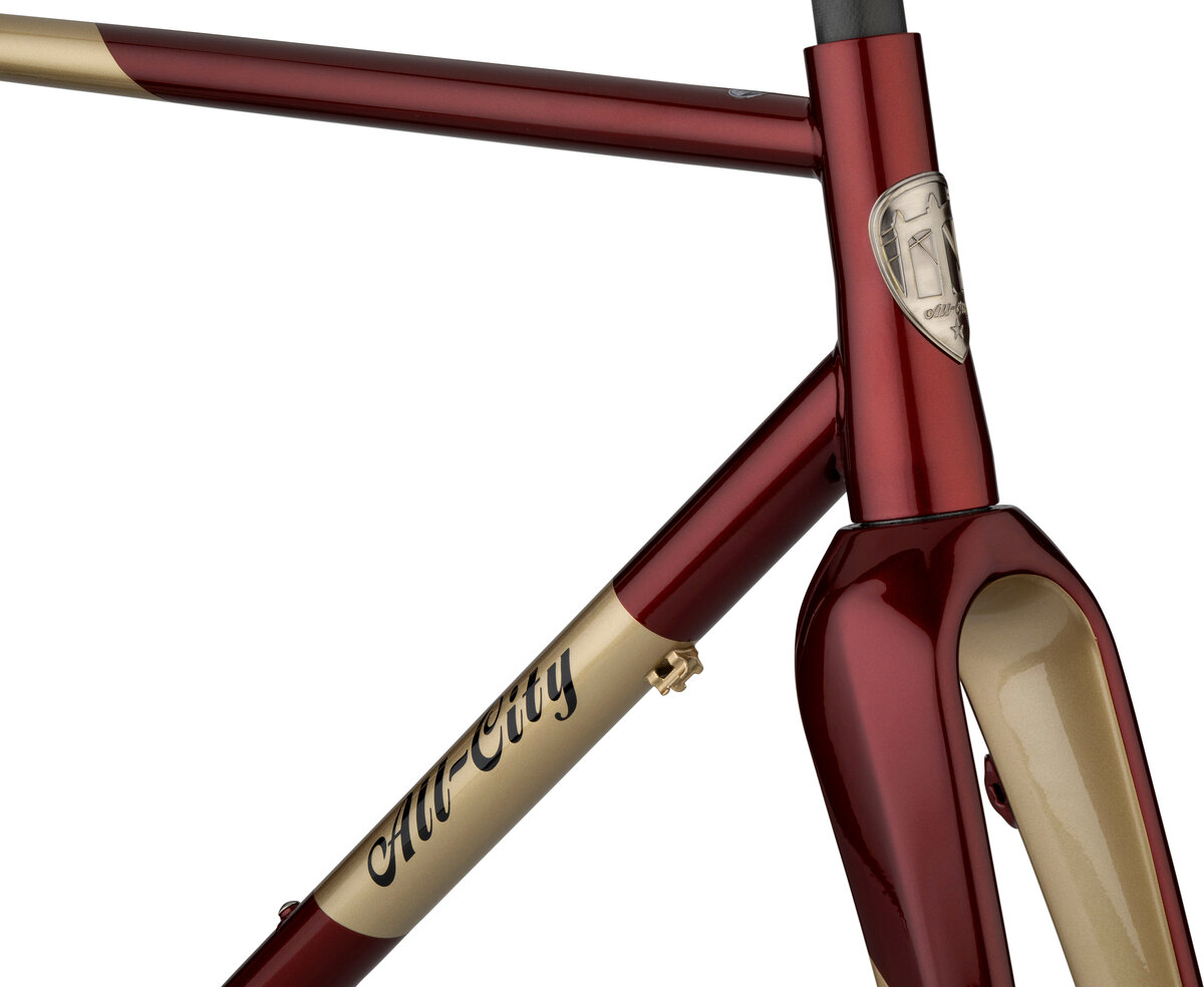 All City Cosmic Stallion Frameset redbike