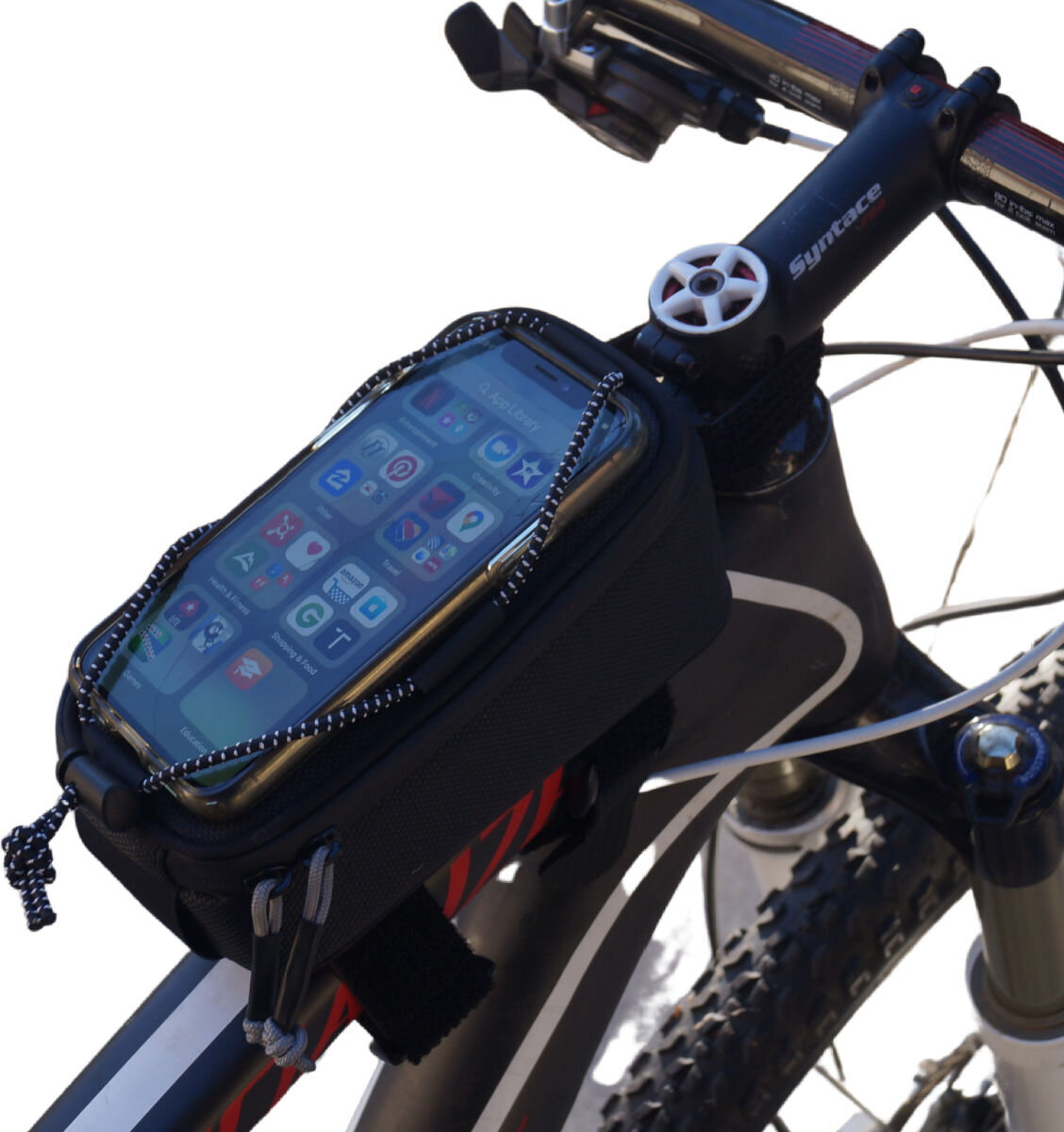 BiKASE Elasto Beetle Phone Bag Wheel Sprocket One of