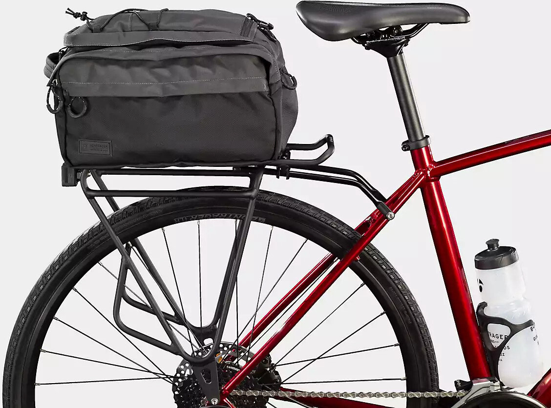 trunk bag with panniers