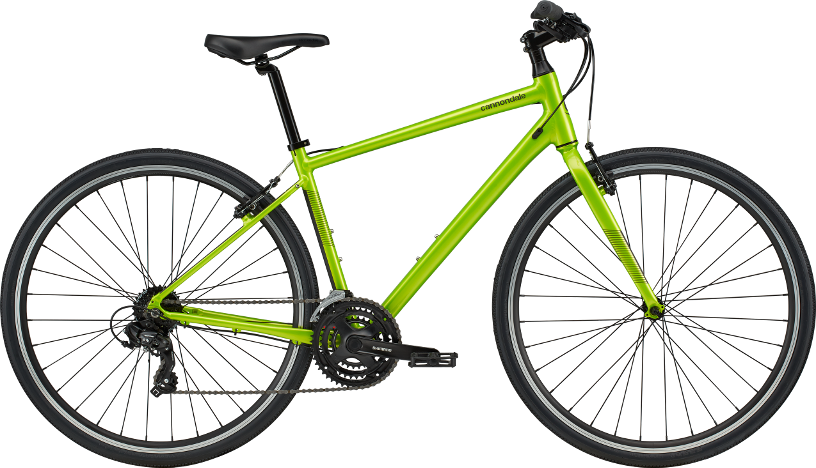 cannondale lime green bike