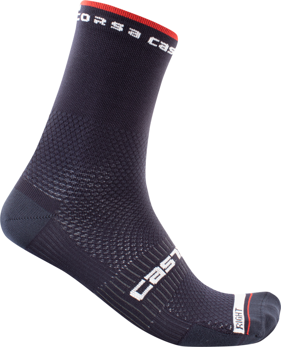 Socks Cycling Men ROSSO CORSA PRO 15 SOCK - Castelli Cycling