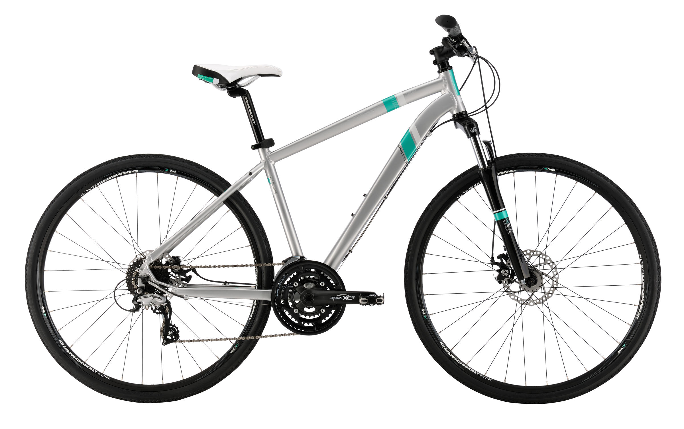 diamondback bicycles calico st women's dual sport bike