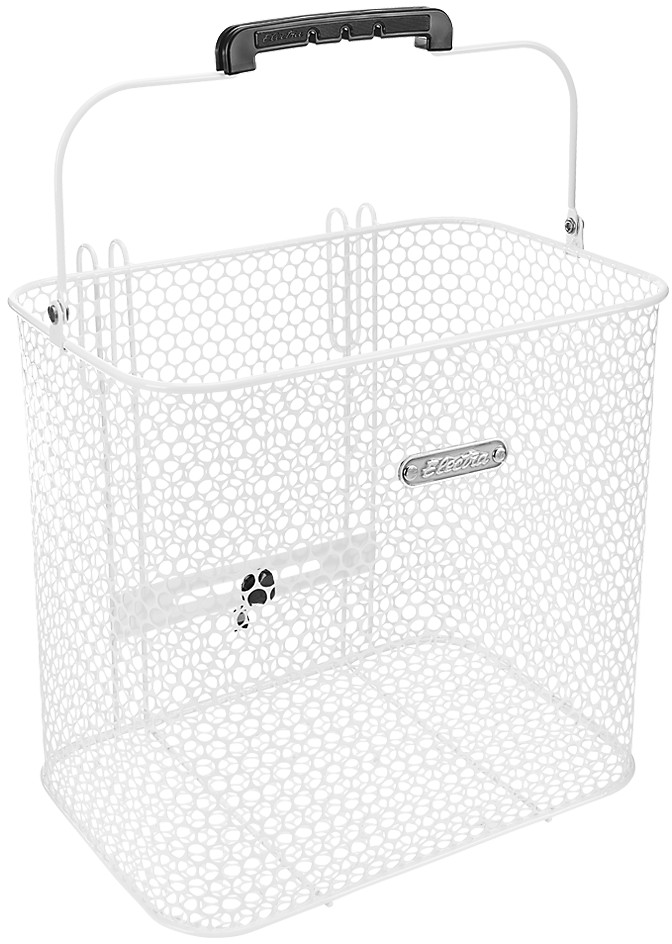 electra steel mesh rear rack pannier basket