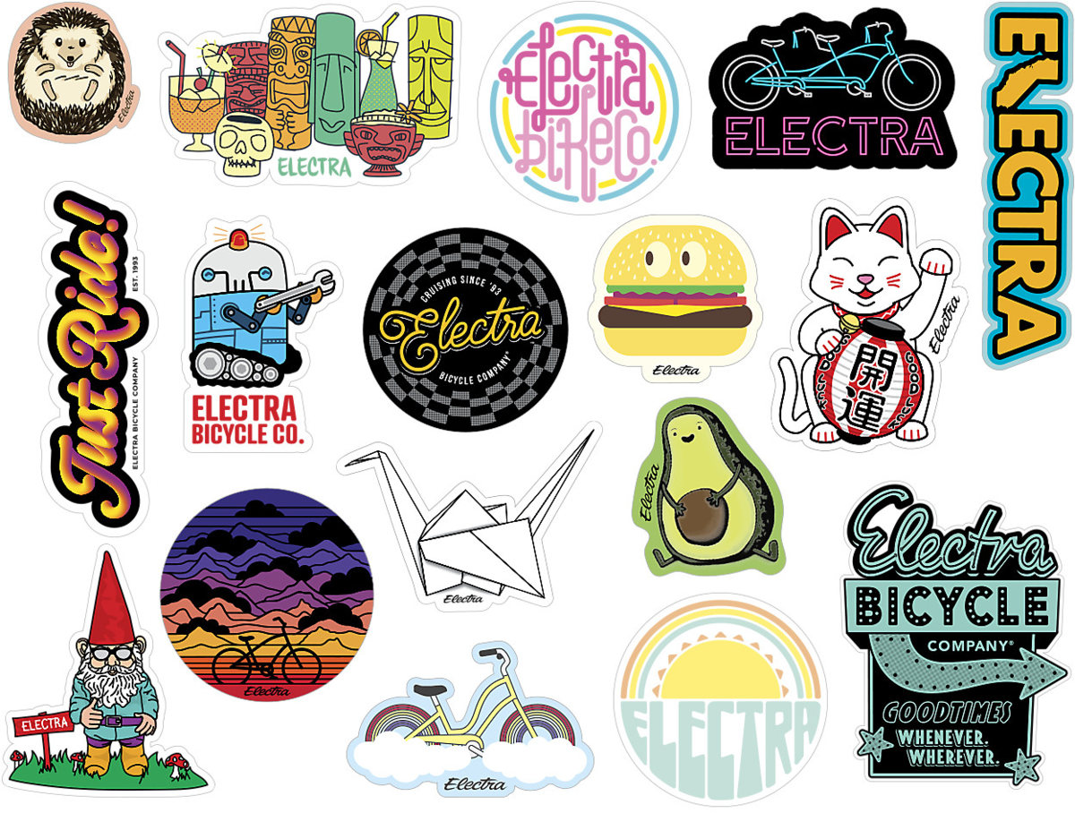 Colorful aesthetic type sticker pack - Retro Cool Type - Sticker