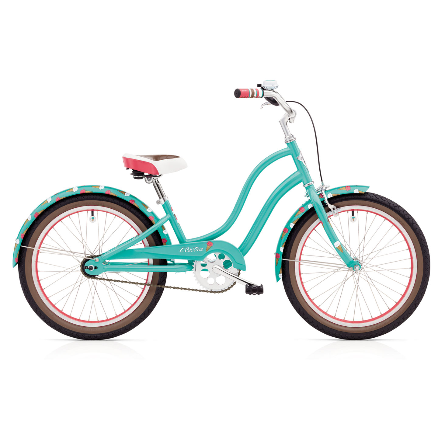 turquoise 20 inch bike
