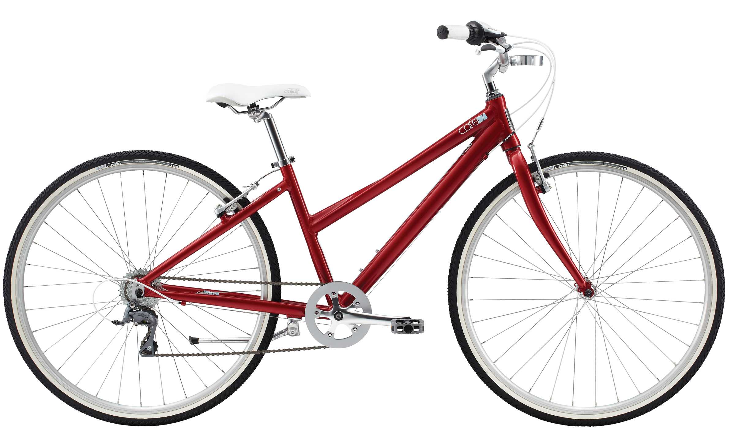 red womens bike