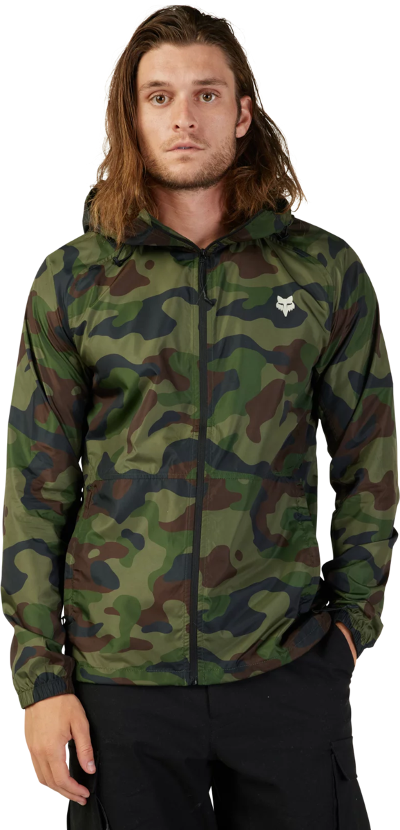 Fox discount camo windbreaker