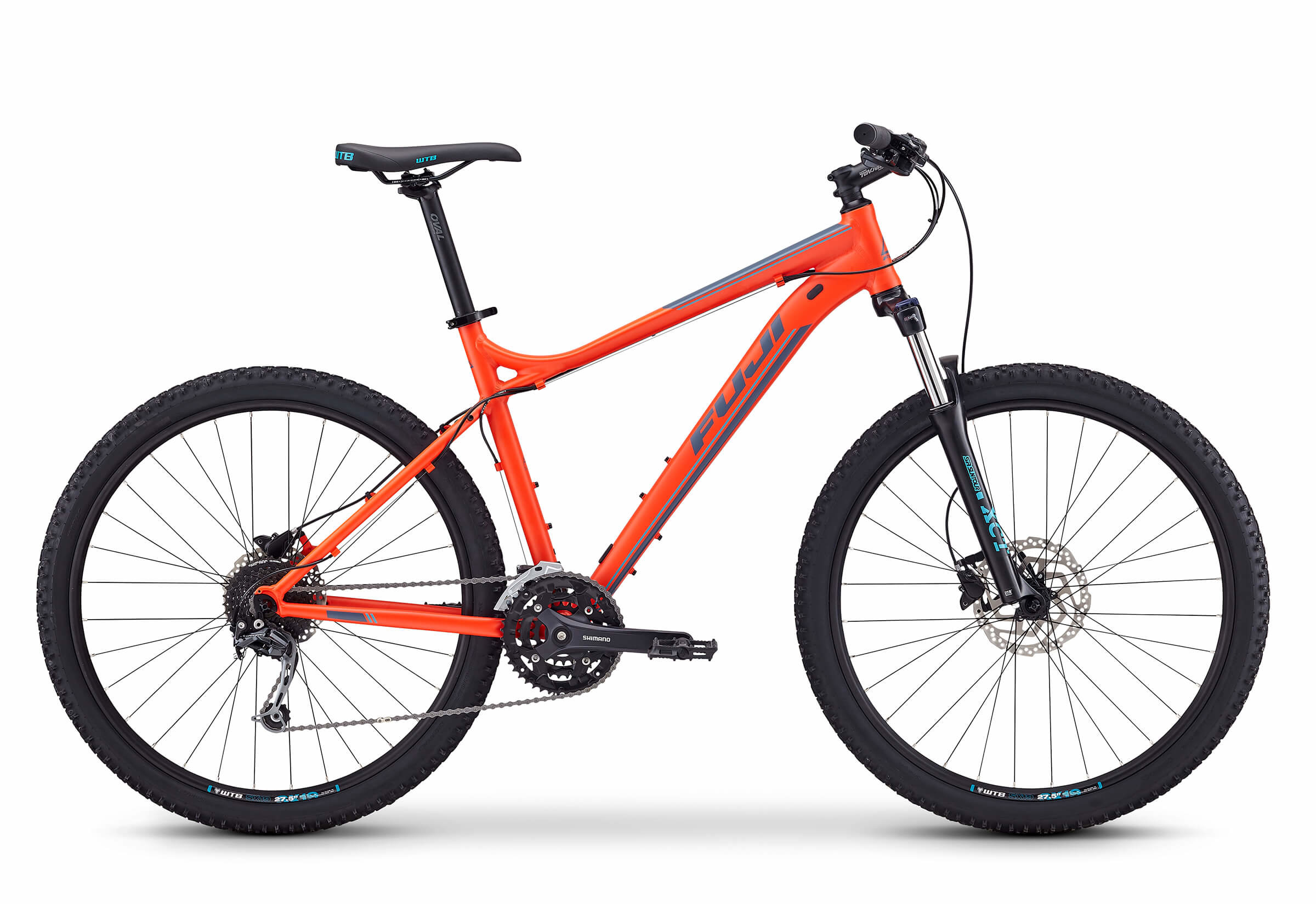 fuji orange bike