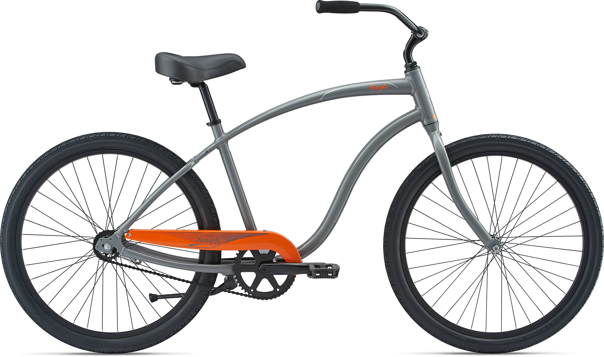 Simple beach shop cruiser bike