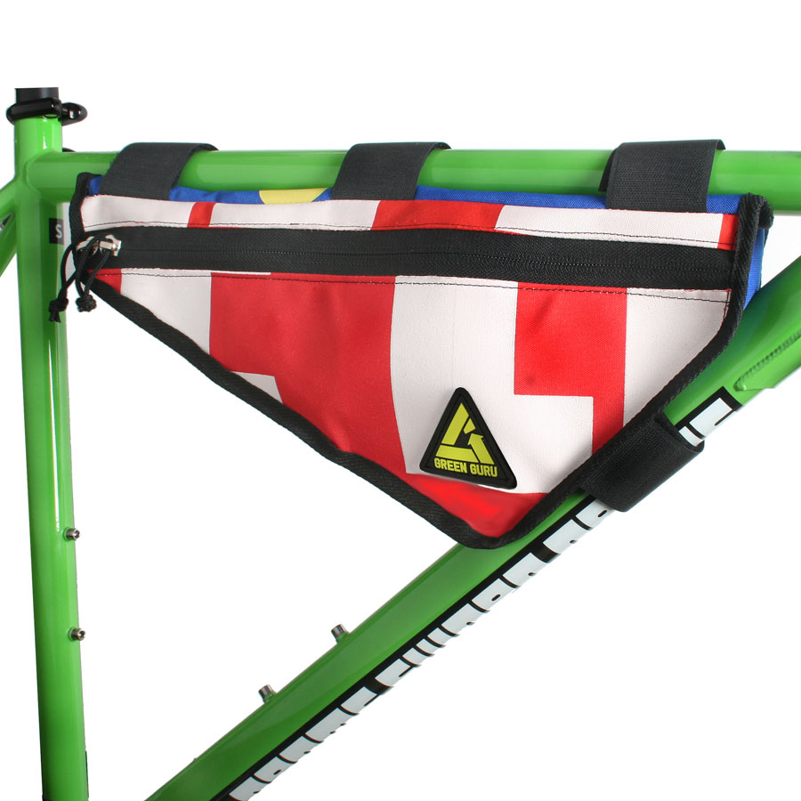 Green Guru, Gripster Bicycle Frame Bag - Multicolor