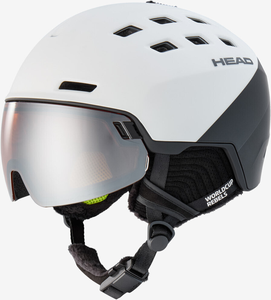  HEAD Radar Photo Visor Ski Helmet, Color: Anthracite