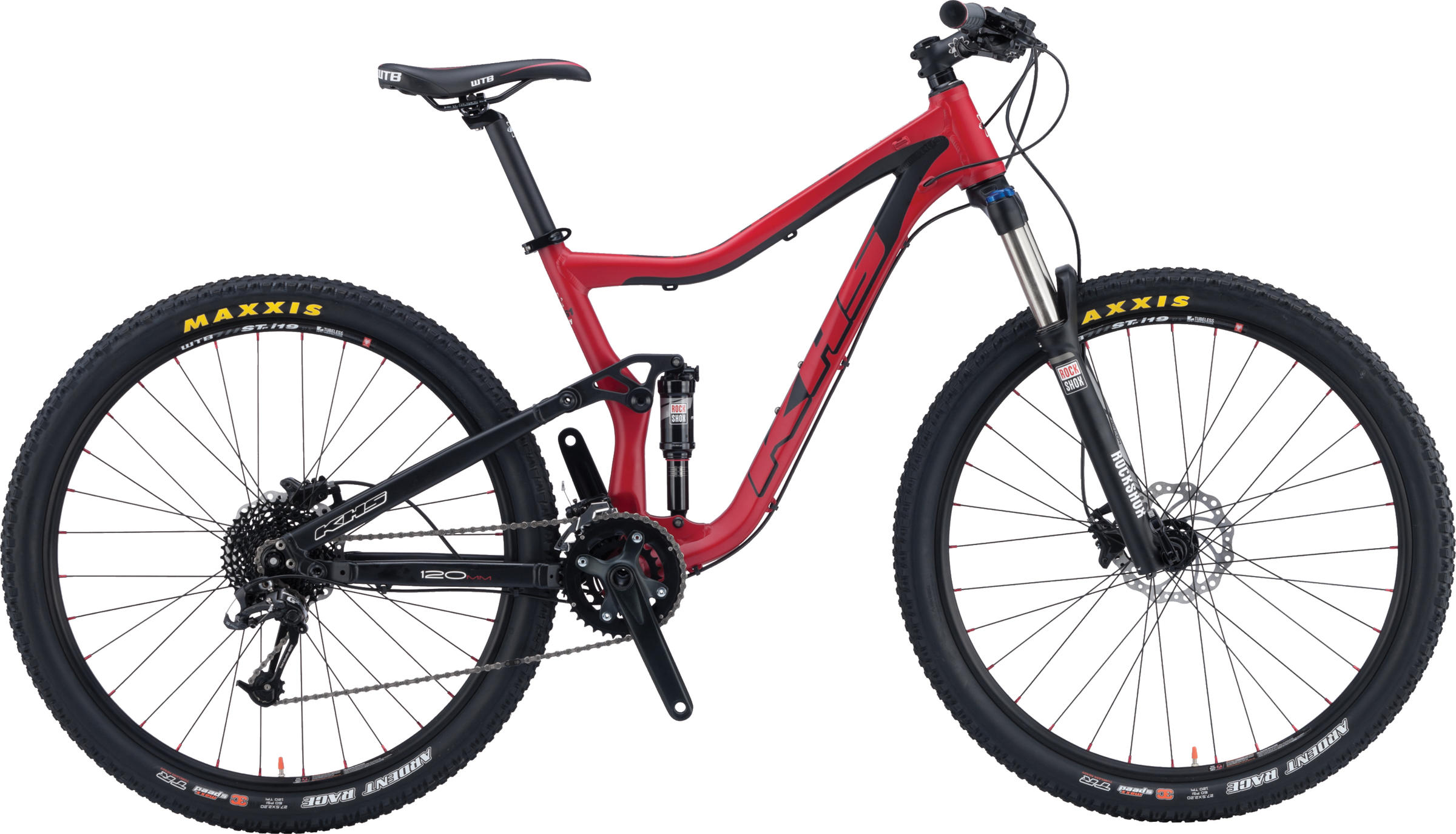 khs full suspension mountain bike