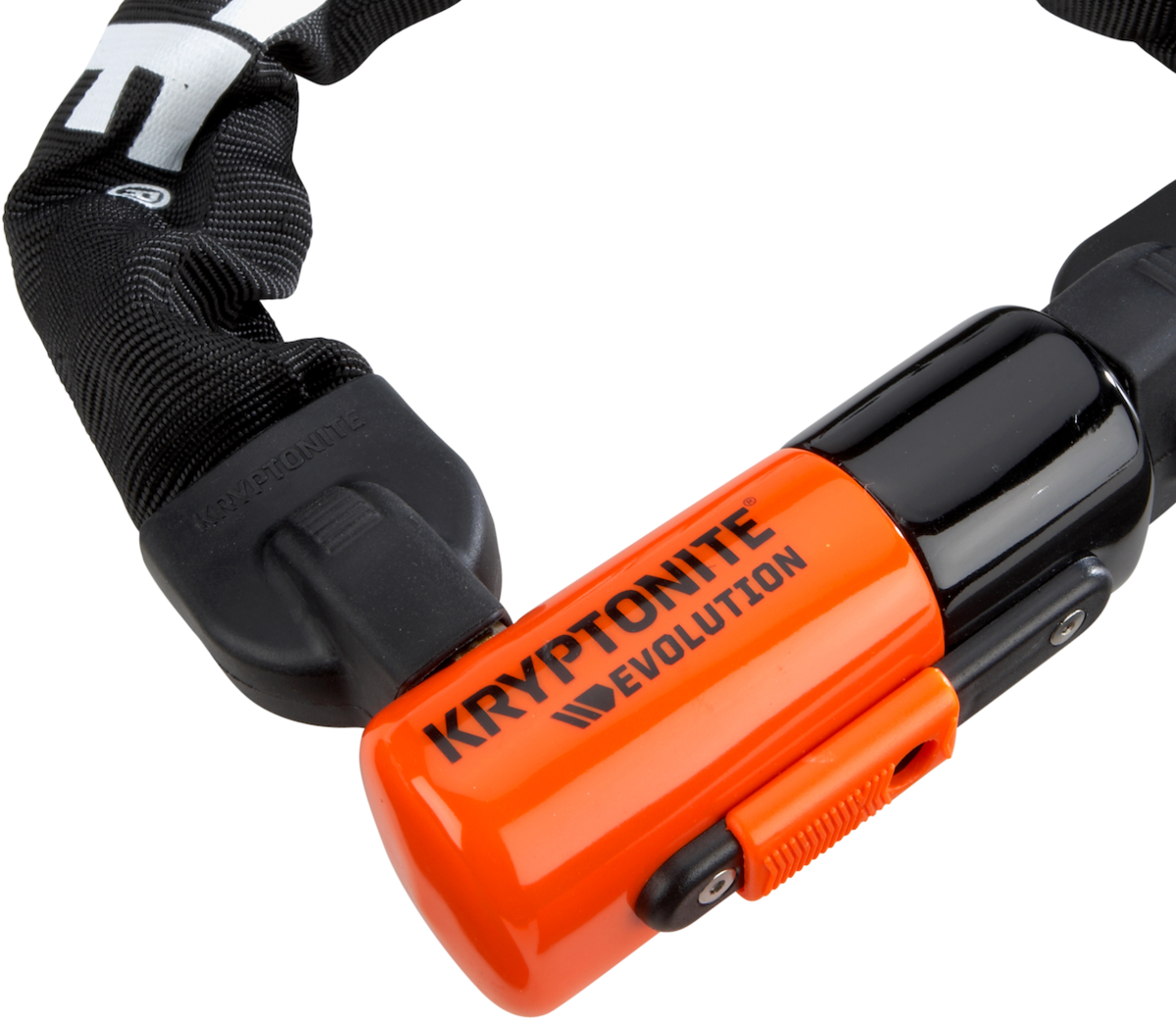 Kryptonite Evolution Series 4 1090 Integrated Chain www.thecyclerybikeshop