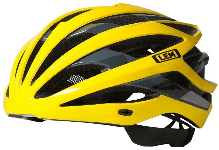 road bike helmet yellow