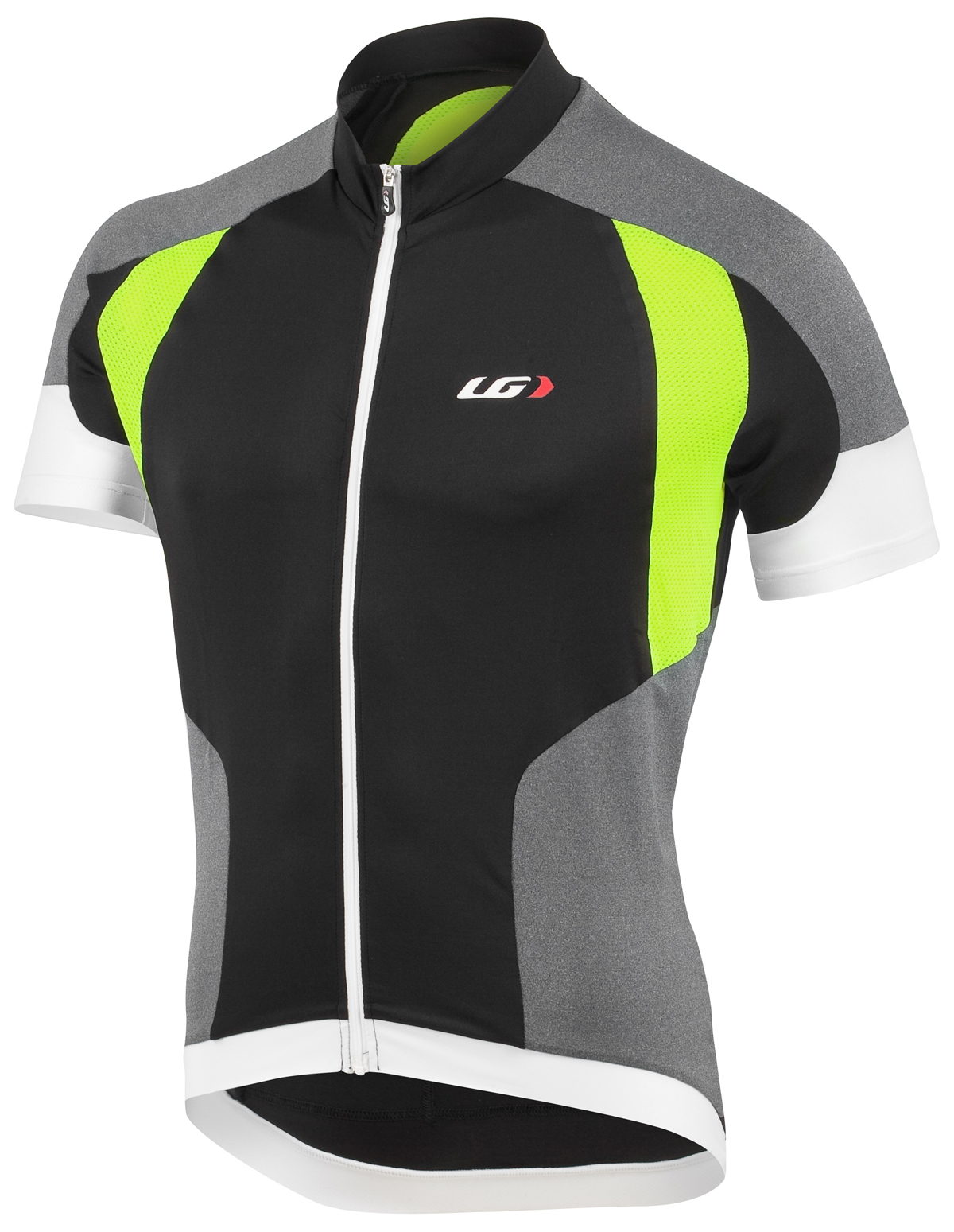 Louis Garneau, Mens, Connection 4 Jersey, Black, Medium