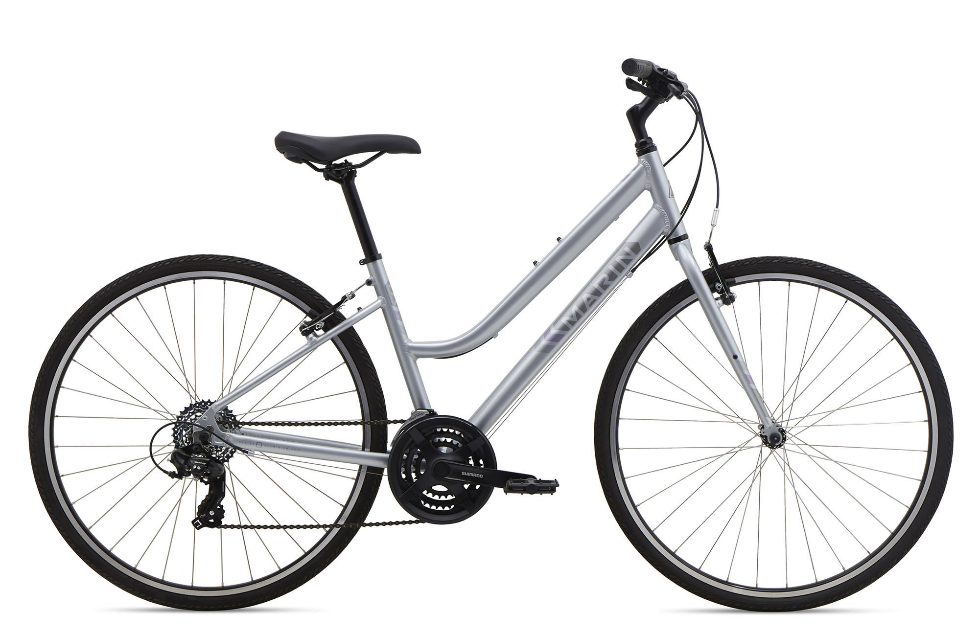 marin kentfield fs hybrid bike