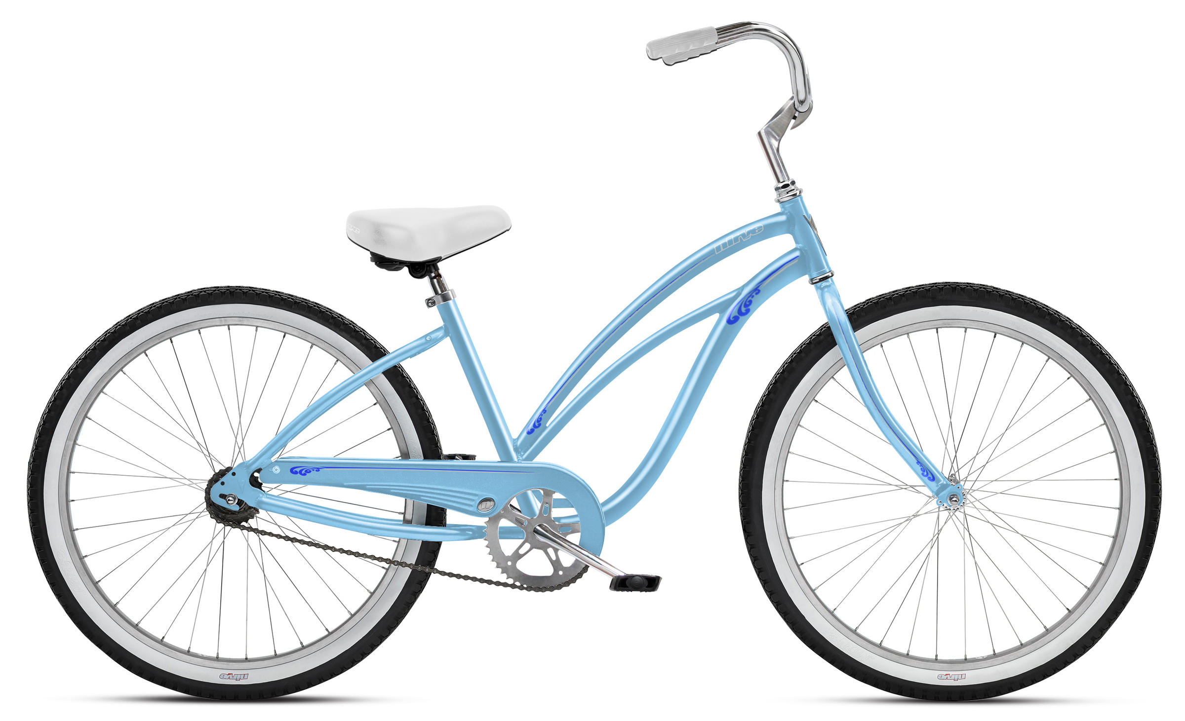 nirve beach blossom women's cruiser bike