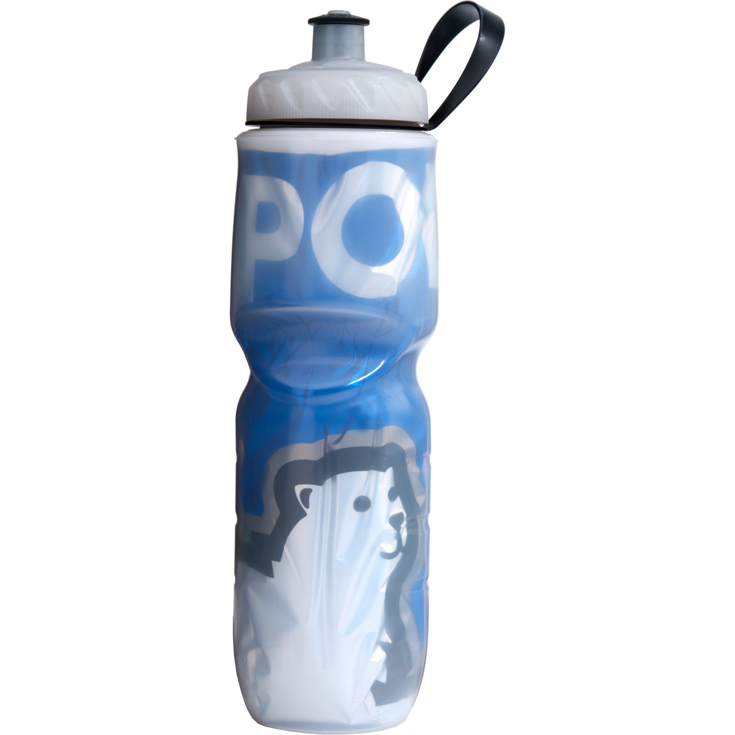 Polar Insulated Big Bear Water Bottle, Blue, 24 oz