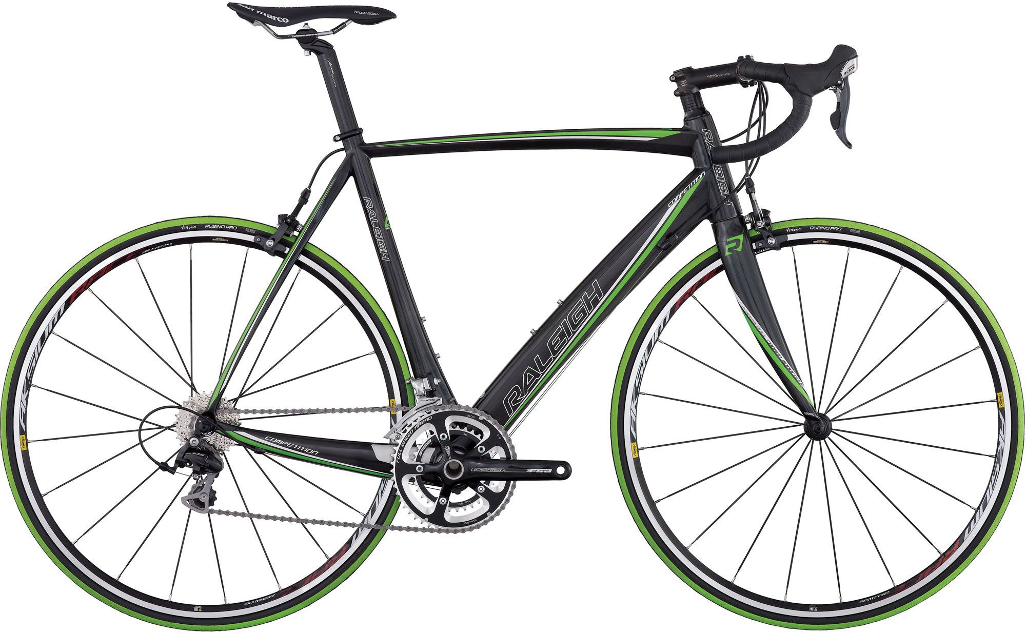 raleigh competition carbon road bike