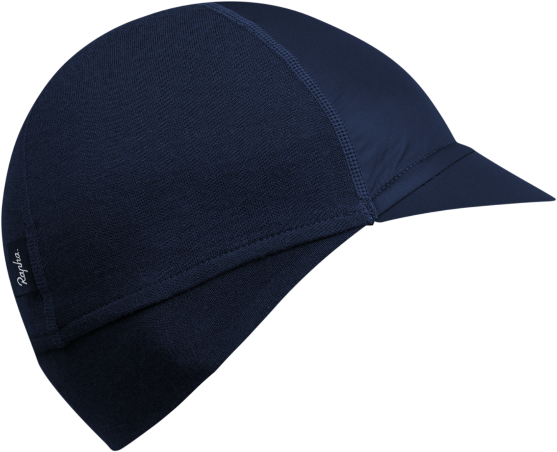 peaked merino hat