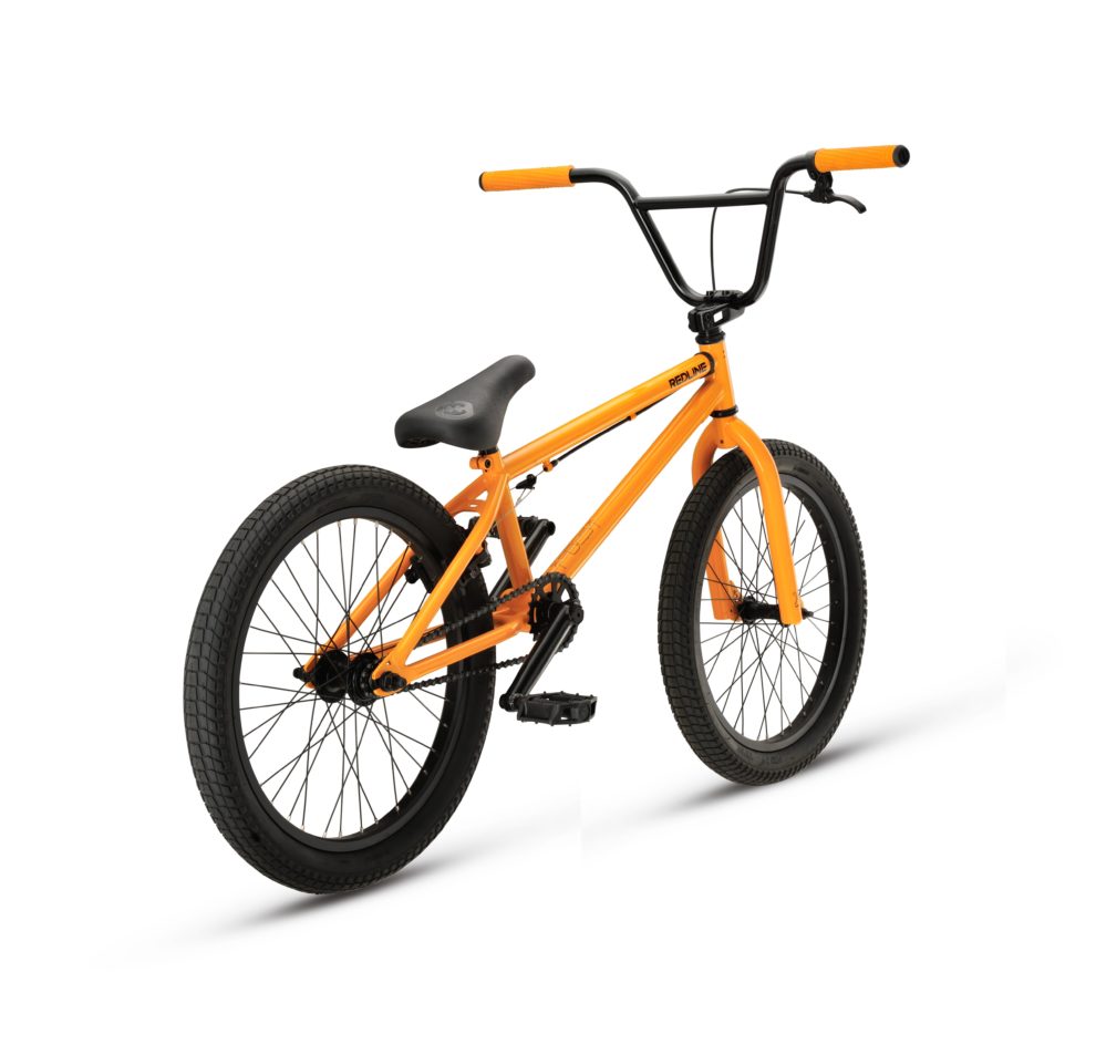 orange redline bmx bike