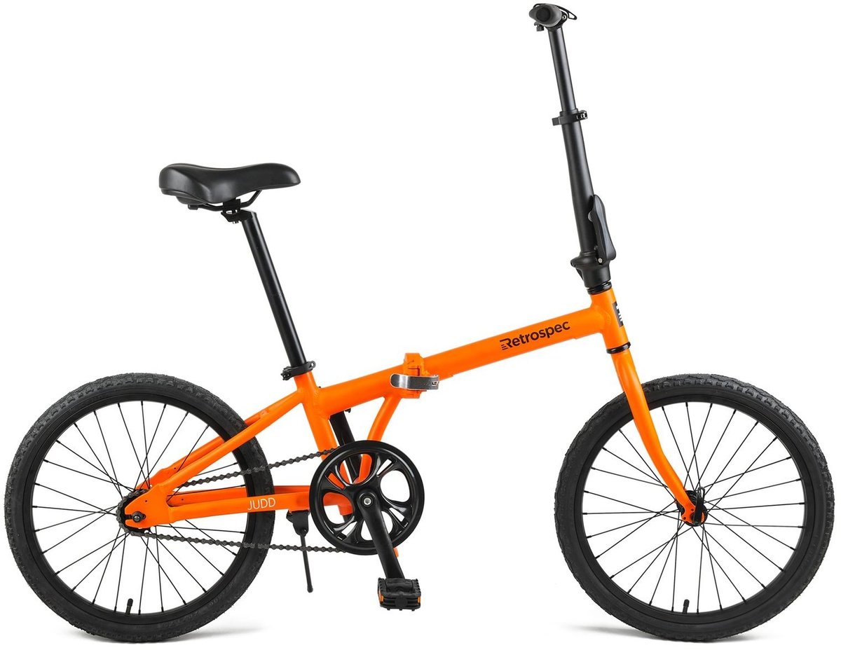 Folding bike deals single speed