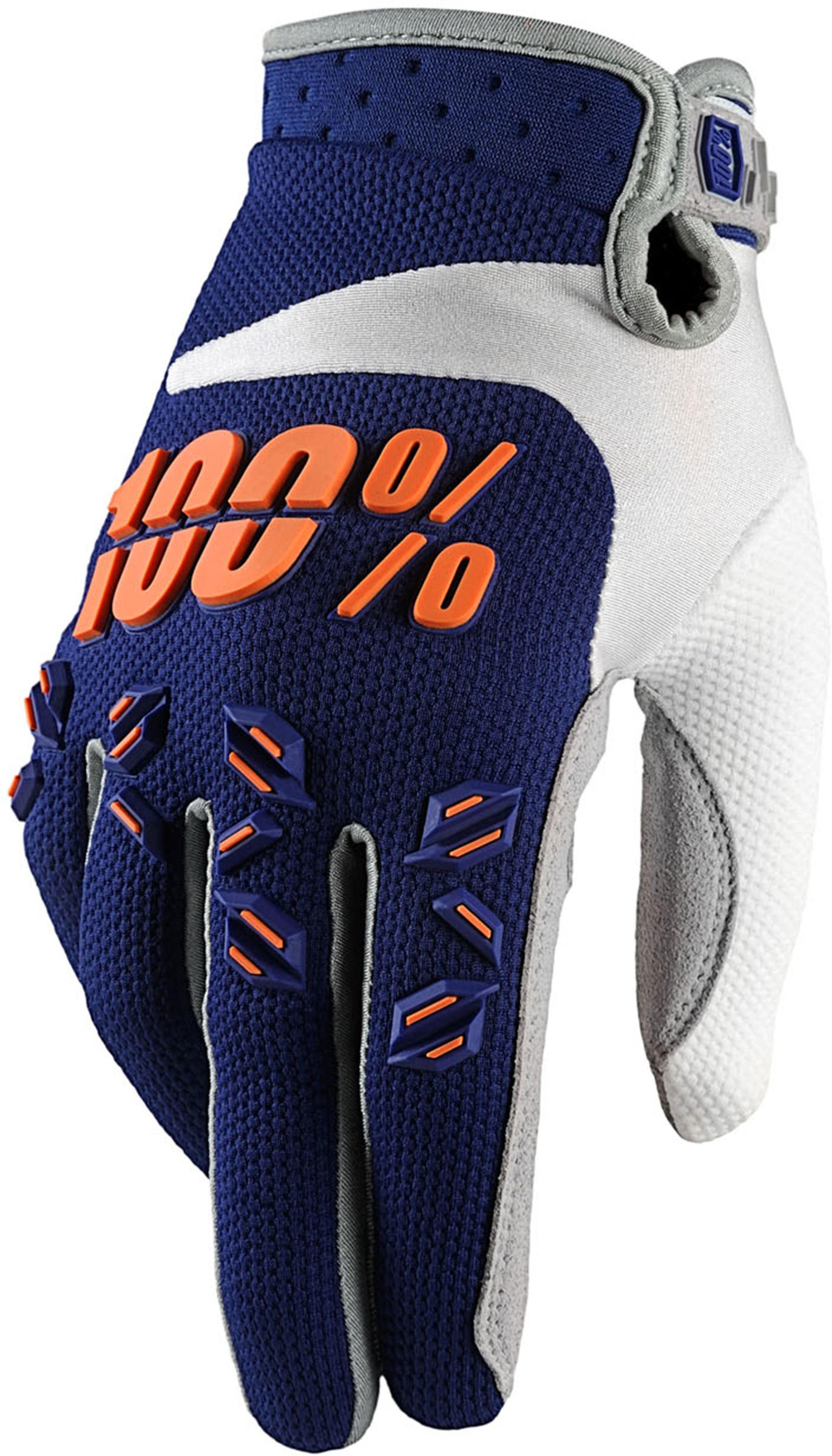 Motorcycle gloves 100% Airmatic white