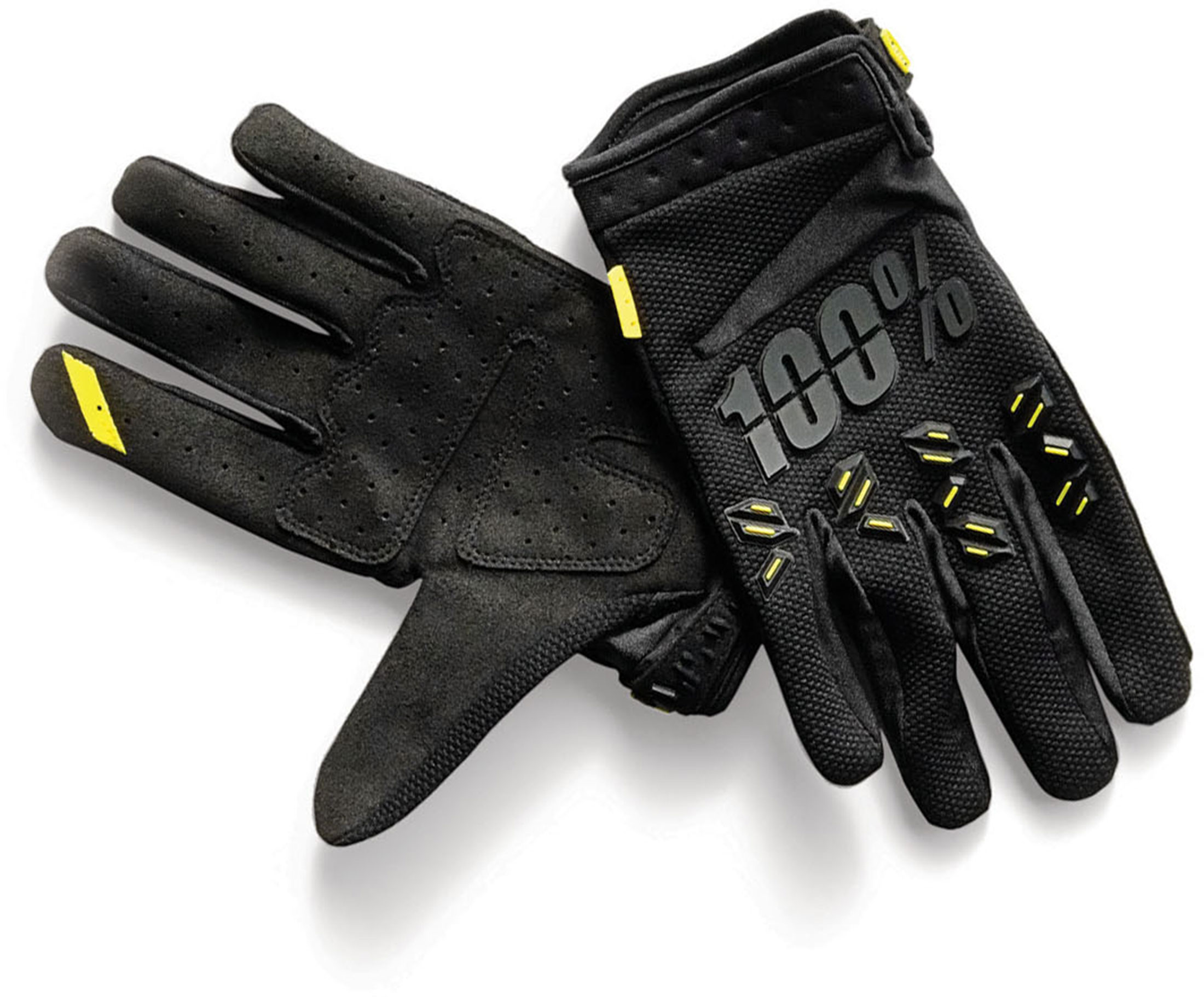 Guantes Motocross 100 Percent Airmatic Yellow