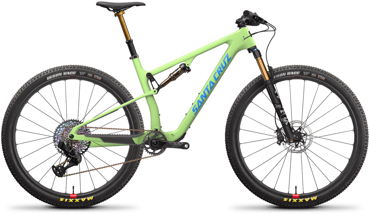 Santa Cruz Blur CC XX1 AXS Trail RSV San Diego Bike Shop Black