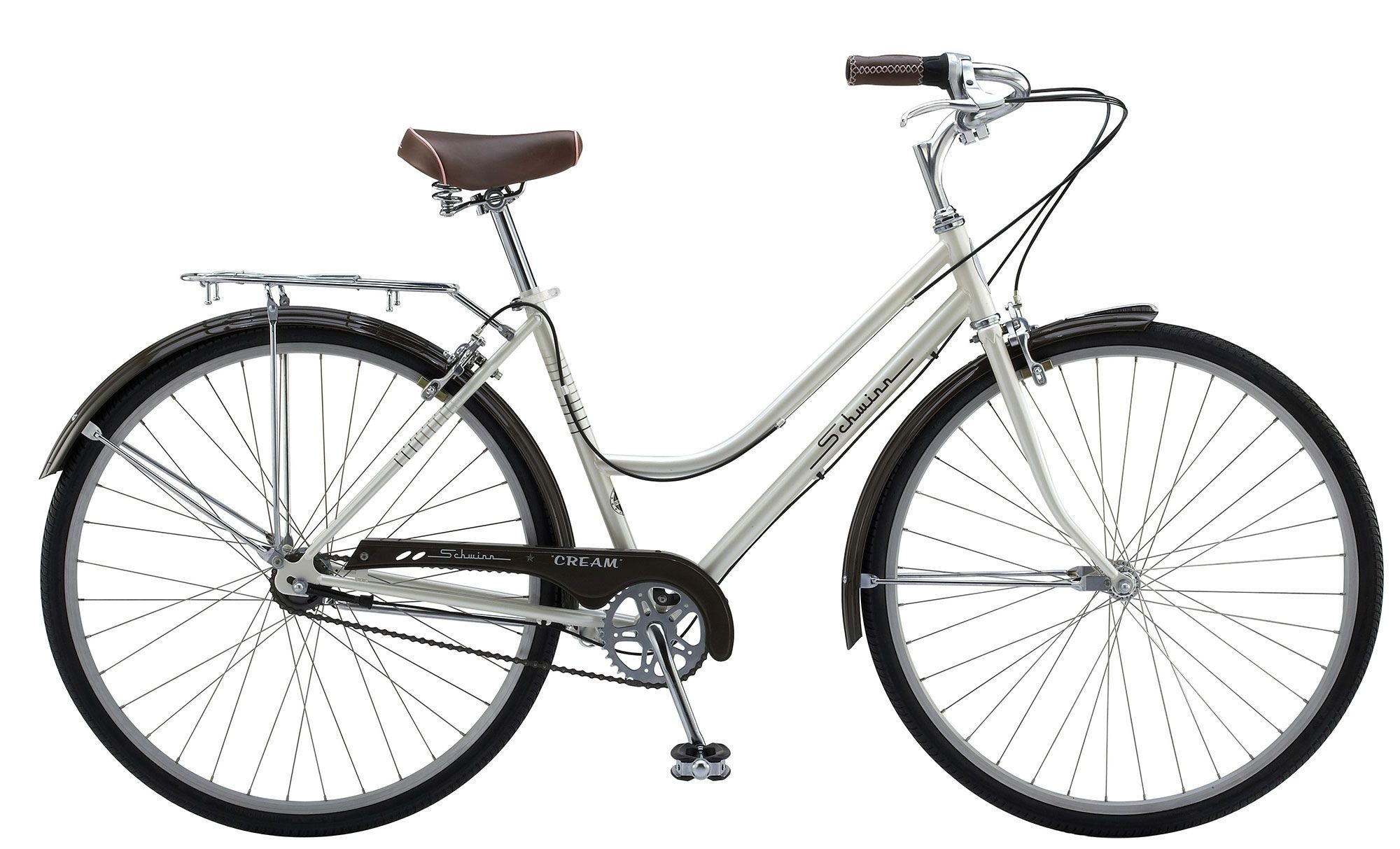 schwinn cream bike