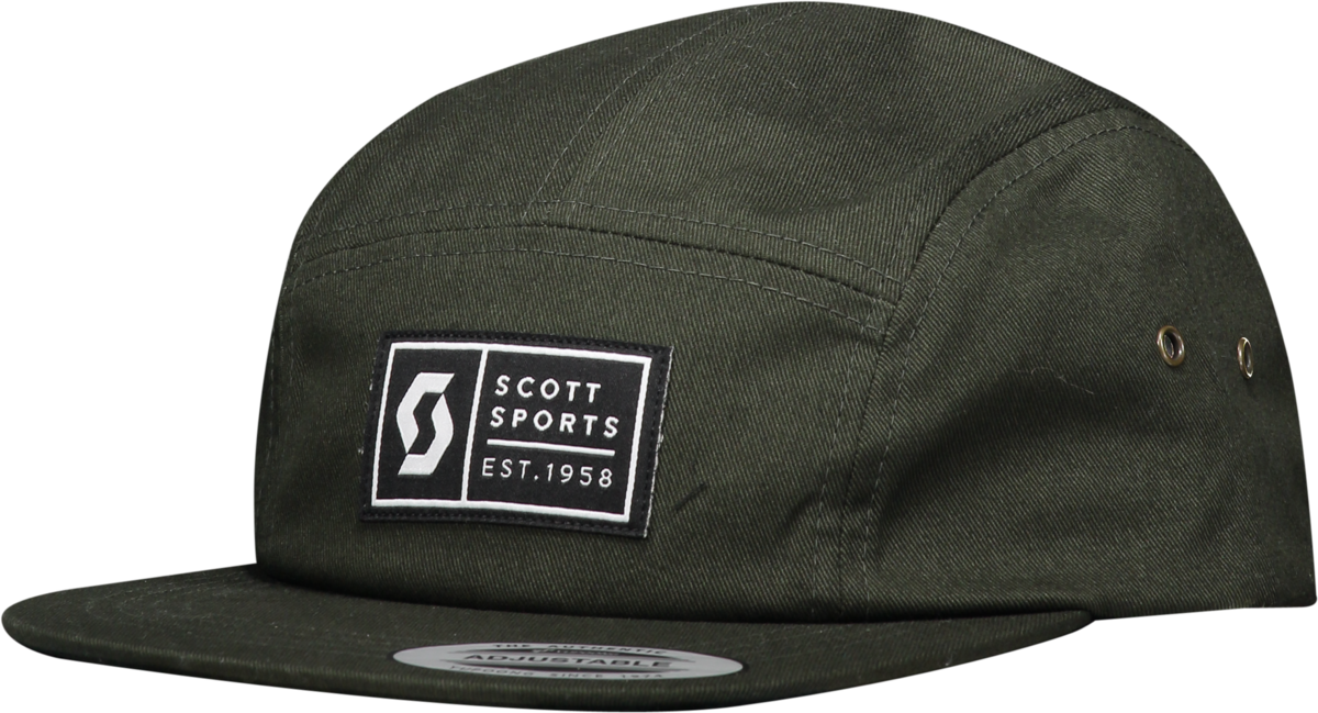 Scott 5 Panel Cap The Bike Zone Shop Online or In Store