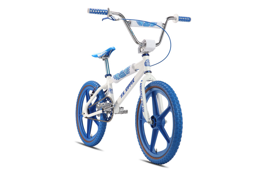 blue bmx parts