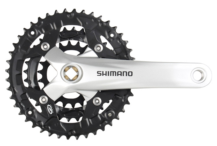 shimano 9 speed triple chainset