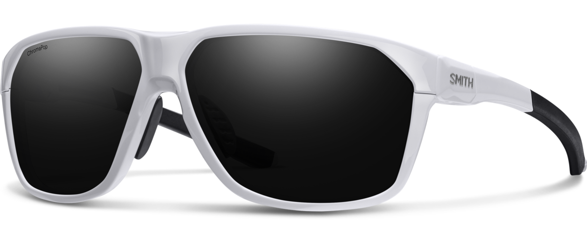 Smith Leadout Pivlock Sunglasses - White/Chromapop Black