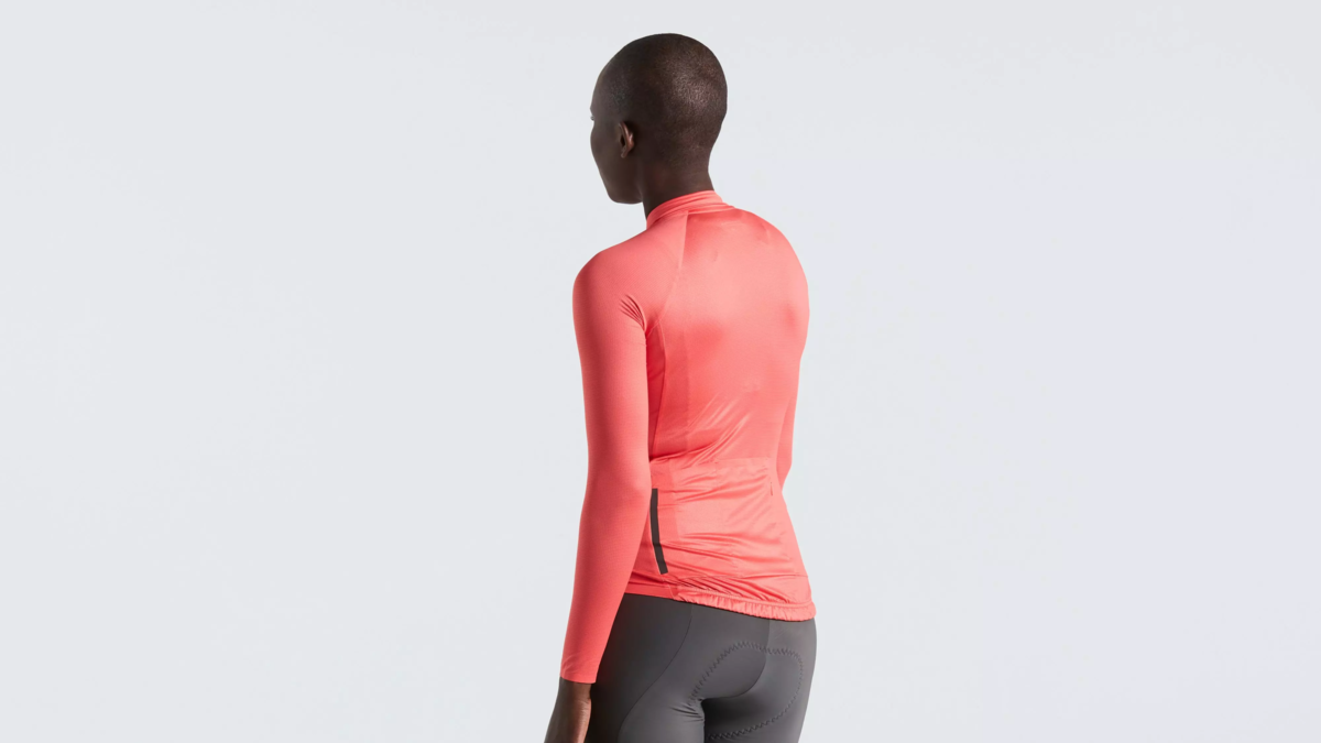 Ladies Long Sleeve Solid Jersey