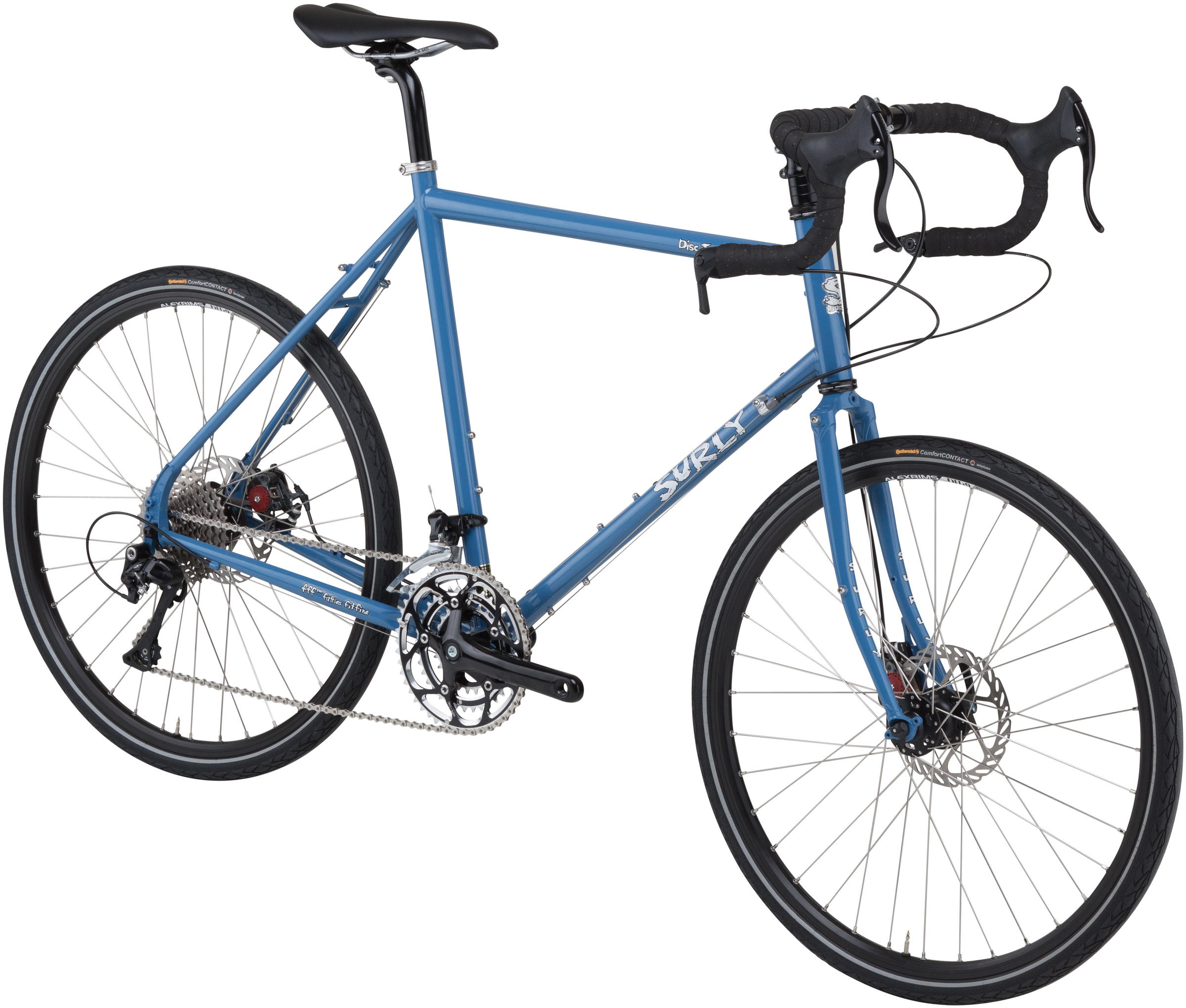 surly disc trucker blue