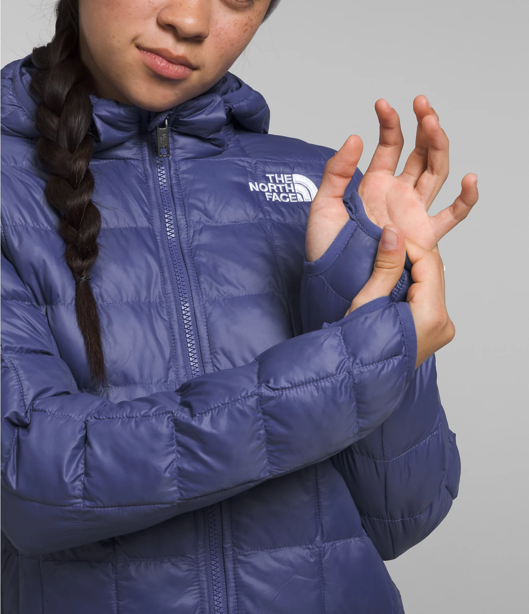 The North Face Girls ThermoBall Hooded Jacket Bike Board and Ski Presque Isle ME