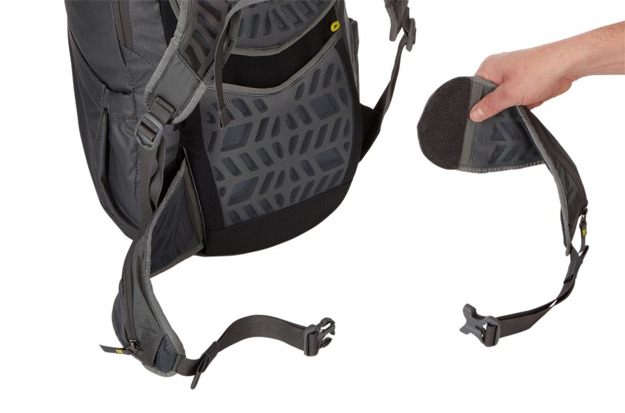 backpack with removable hip belt