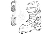 Full tilt Tom Wallisch Pro Limited Edition Alpine Ski Boots Grey