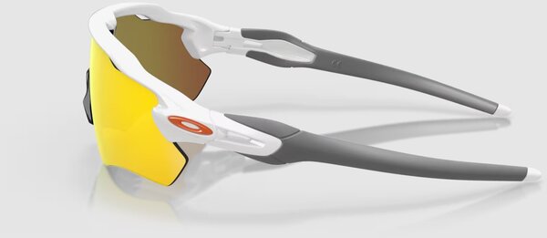 New Oakley Radar EV Path Sunglasses Team Colors Fire Iridium Lens hotsell Polished White