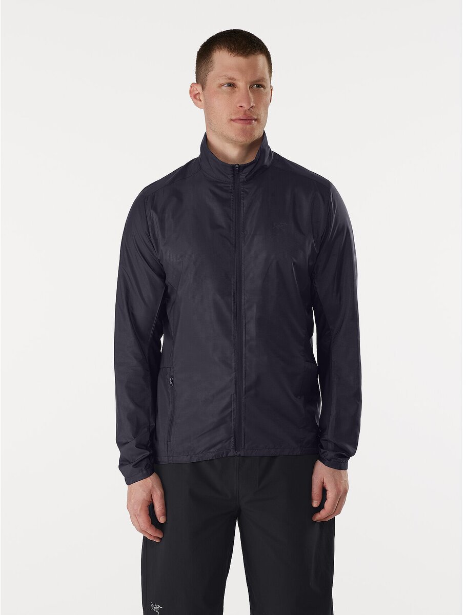 Arcteryx NORVAN WINDSHELL JACKET MEN S BLACK SAPPHIRE Mike s