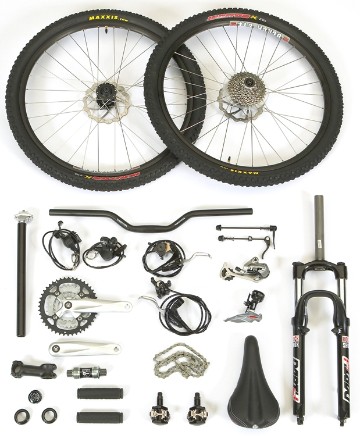 mountain bike build kits cheap