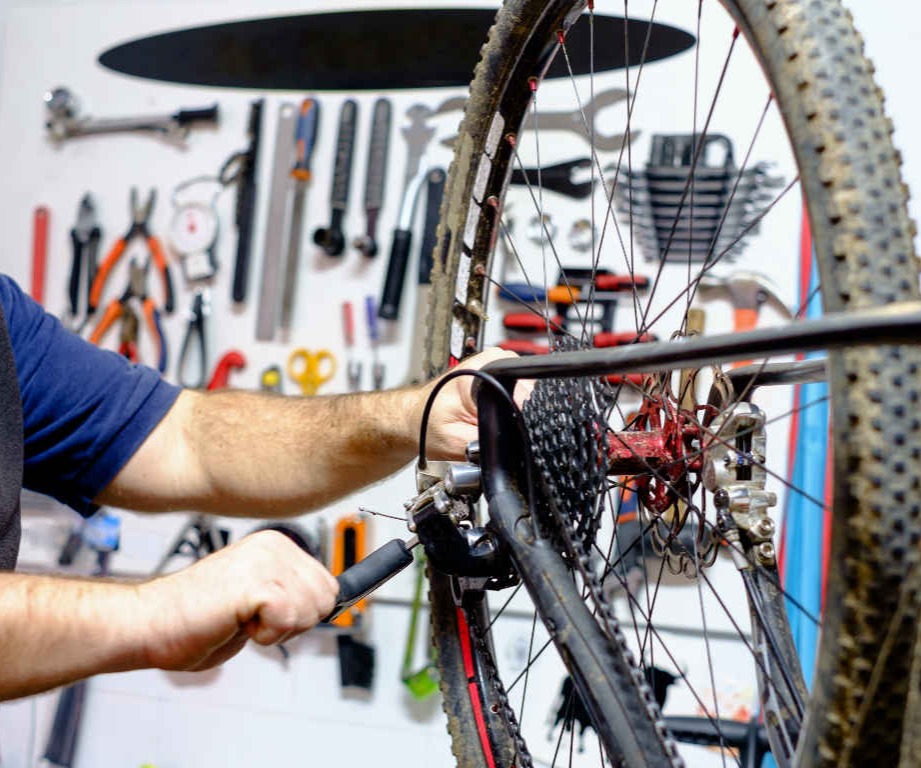 Mountain bike repair shop cheap near me