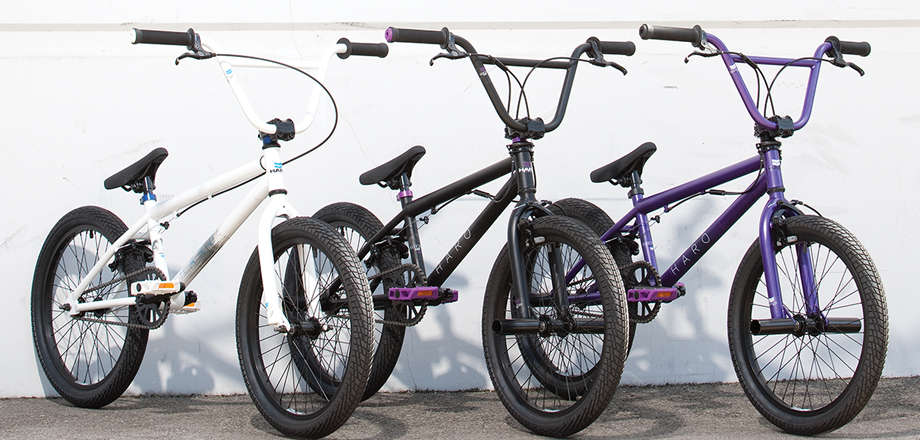 haro purple bmx bike