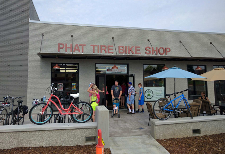 Springdale, Arkansas - Phat Tire Bike 